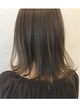 ノット 成田公津の杜(Knot) グレージュ×外ハネ×ハイライト