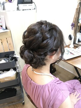ロカット サロン(Roquat Salon) 結婚式シニヨンアレンジ【ヘアアレンジ 立川/立川南/八王子】
