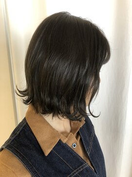 エイト 溝の口店(EIGHT) 【EIGHT溝の口】お客様スタイル_デザインカラー_切りっぱなし