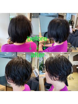 サロン マーニ(salon m ni) マダムショートボブ/クリープパーマ/ボリュームアップパーマ