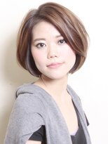 アンダートゥリー(_TREE)&nbsp;【_TREE表参道】遠藤 大人ひし形ボブ [セオリー×こなれ感]