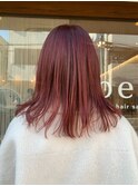 【自由が丘pele】ピンクバイオレット ピラミンゴカラー 発色