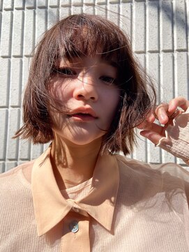 クレアール 恵比寿店(CREAR) 【CREAR 恵比寿/代官山】黒髪エアリーミディ