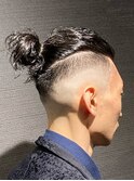 ビジネスマンバン スキンフェードカット ツイスパ ツーブロック
