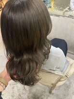 表参道 roijir ヘーゼルベージュ×ゆるふわ巻き