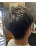 『校則に合わせて』メンズショートマッシュ