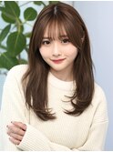 前髪の神様が作る大人ガーリープリカール小顔レイヤーカット