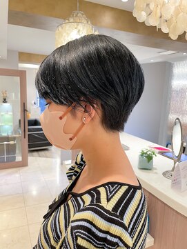 アロン(Allons Ginza) Allons【秋谷一洋】シルエット重視ショートスタイル