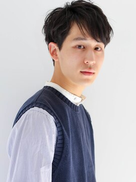 ガリカ 渋谷(Gallica) 【Gallica】爽やか黒髪マッシュ/軽めマッシュ/ビジネスヘア