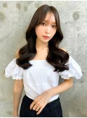 韓国風前髪×レイヤーカット【髪質改善/新宿/レイヤーカット】