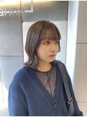 透明感カラー　透け感カラー　上品カラー　表参道美容室