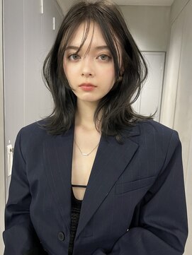 サイン 表参道(SIGN) 韓国ヘアイメチェンハッシュカット似合わせカットレッドブラウン