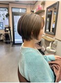 ショートカット葛西髪質改善｜葛西縮毛矯正｜葛西白髪ぼかし