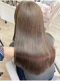 うるちゅる髪に髪質改善される髪質改善×似合わせカラー/元住吉