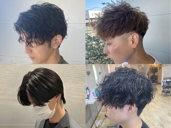 イースタイル 志都呂店(e-style com’s hair)の写真/ヘアデザイン、スタイリング、頭皮ケアまで対応！様々なお悩みも人気stylistにお任せ◎清潔感×好印象に♪