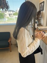 エメ 小山(Aimer)&nbsp;オリーブグレージュ カール/セミディ/シアーカラー/姫カット/