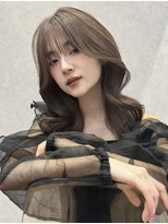 ロンド ロワール 門前仲町(Lond Loire)&nbsp;韓国レイヤーカット/くびれ巻き/前髪顔周り/セミディ[門前仲町]