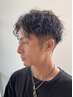 【メンズ限定】カット+パーマ　￥13200