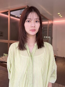 フィルムス 銀座(FILMS) 小顔/ネビージュ/ボブルフ/黒髪/ワンレン/銀座