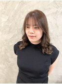 顔周りレイヤー/ショコラブラウン/髪質改善/ヘッドスパ
