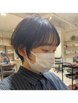 トッカ ヘアアンドトリートメント 難波店 小顔似合わせカット愛されクールショート20代/30代40代50代/難波