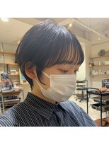 トッカ ヘアアンドトリートメント 難波店 小顔似合わせカット愛されクールショート20代/30代40代50代/難波