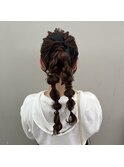 ポニーテールアレンジ