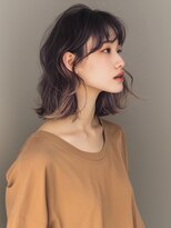 アルトリスト(Altruist Aging×HAIR&SPA)&nbsp;★ダークアッシュ大人ガーリーボブ着物ミディアムレイヤーカット