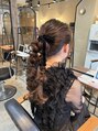 ラフィスヘアー サンティエ 広島駅前店(La fith hair santie)&nbsp;アレンジもしますのでご相談ください♪