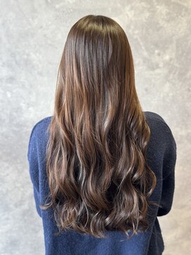 ザ ラブズ ラフズ ヘアー 本店(the loves laughs hair) 艶髪/ショコラベージュ/ ロングウェーブ