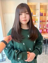 シダミノオ(sida MINOH)&nbsp;【sida 池村】20代30代40代ロングレイヤーココアブラウン