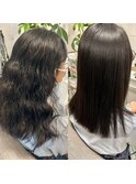 髪質ケアストレート