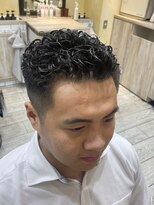 グルーマーズトウキョウ(GROOMER/S TOKYO) 宮城リョータ風パーマ