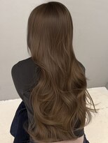 シュルール 所沢プロぺ通り店(chorule)&nbsp;覚醒Wカラー（ブリーチなし）ヘーゼルベージュ