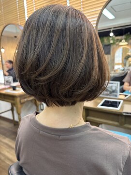 ブレス ヘアアンドスパ 湘南台(bless hair spa) ボブベースショートスタイル