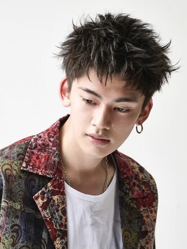 ネクスト 渋谷(NEXT) MEN’S HAIR/ブルーブラック/フェザーパーマ/渋谷ア