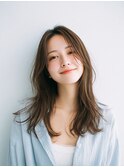 黒髪/クラゲヘアー/オリーブグレー/小顔/ココアベージュ