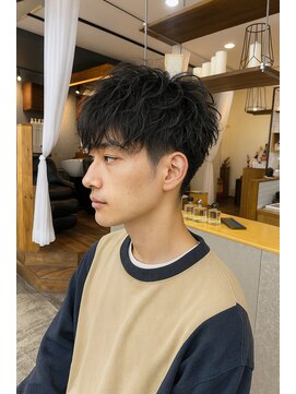 コポル(Copol) メンズ×ゆるめシャドウパーマ