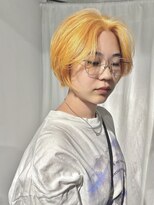 パークホワイト 代官山(PARK White) ボブウルフハッシュカットショートウルフボブ小顔カット