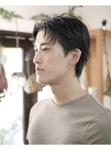 MEN’S HAIR/ショート/リバースセンターパート/リバースショート