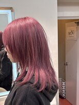 テン バイ アンブルリュクス 池袋(teN +by ambleluxe)&nbsp;ピンク/ブリーチ/ピンクベージュ