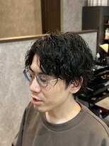 ザ クラン バイ ヘッドライト 仙台長町店(THE CLAN by HEADLIGHT)&nbsp;【センターパート×ウルフスタイル×強めツイストスパイラル】