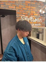 アルティザン(artisan)&nbsp;波巻きツイストスパイラルパーマ