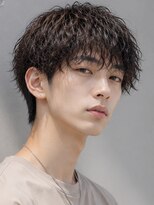 リット バイ フィフス 天文館店(Lit. by fifth)&nbsp;スパイラルパーマ ツーブロックマッシュ 爽やかメンズカット