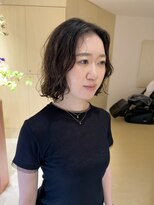 エノウ(enow)&nbsp;ニュアンスパーマ × パーマ　enow赤坂