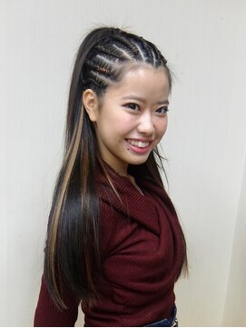 エクステ専門店ミキ 横浜店(MIKI) MIKIエクステ専門店☆横浜駅☆コーンロウ1/2スタイル