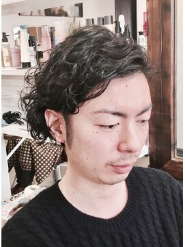 ガーデン(GARDEN) ワンレンパーマ