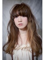 サイドバーンズ(side-burns)&nbsp;重ためラウンド×目力×デザインロング