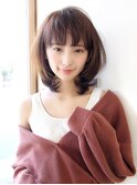 〈〈Uri/二子玉川〉〉 ふんわり×ひし形ボブ