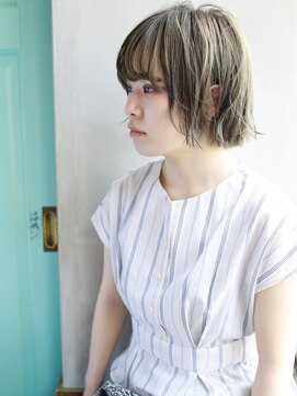 バース(BIRTH) 天神【BIRTH】大人かわいい外ハネボブ×オリーブグレージュ